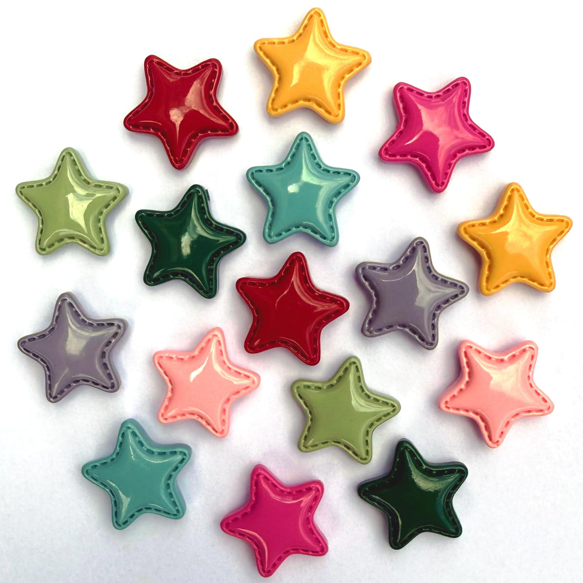 KEYDUACU Cute Fridge Magnets,Colorful Strong Star Magnets Refrigerator