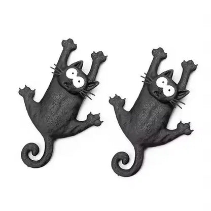 Funny Hanging Cat Refrigerator Magnet, Cute Magnetic Fridge Decor, Kitchen Gift, cat fridge magnet, hanging cat magnet, funny fridge magnet, cute kitchen decor, magnetic cat ornament, cat lover gift, novelty fridge magnet, refrigerator magnet for kitchen