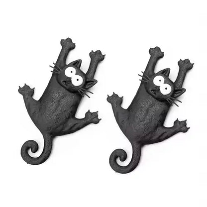 Funny Hanging Cat Refrigerator Magnet, Cute Magnetic Fridge Decor, Kitchen Gift, cat fridge magnet, hanging cat magnet, funny fridge magnet, cute kitchen decor, magnetic cat ornament, cat lover gift, novelty fridge magnet, refrigerator magnet for kitchen
