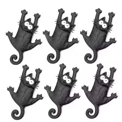 Funny Hanging Cat Refrigerator Magnet, Cute Magnetic Fridge Decor, Kitchen Gift, cat fridge magnet, hanging cat magnet, funny fridge magnet, cute kitchen decor, magnetic cat ornament, cat lover gift, novelty fridge magnet, refrigerator magnet for kitchen