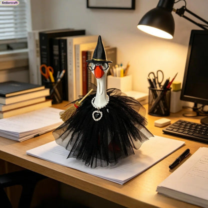 Whimsical Mini Goose Shape Decorative Outfit Set (Goose Not Included) - Unisex Polyester Desk Trinkets, Resin Figurines, Statues & Bobbleheads, Office Ornament, Holiday Gift, Fashion Accessory Set, Sohochic