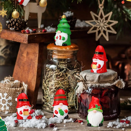 Gejoy Mini Gnomes Figures to Hide Supper Miniature Gnome Statues Cute Little Gnomes Ornament Mini 3D Gnomes Decor for Summer Holiday to Hide and Seek Game Home Decoration Essentials,Halloween Gift
