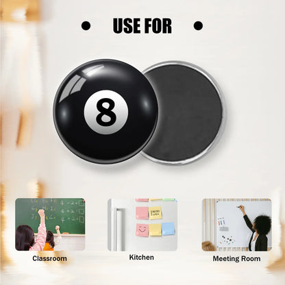 6Pcs Refrigerator Magnets Funny Sport balls Glass Mini Strong Fridge Magnets Basketballs,Footballs,Tennis Balls Magnets for Office,School,Whiteboards,Cabinets-Blue Flower