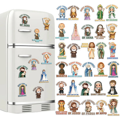 8/10/20/30Pcs Funny Jesus Fridge Magnet Jesus I Saw that Refrigerator Magnet Sticker for Kitchen Office Whiteboard Locker  Prefect for Family Friend Christmas Gift Thanksgiving Gift Home Decor