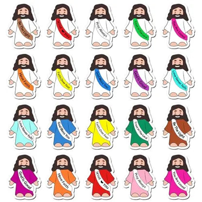 8/10/20/30Pcs Funny Jesus Fridge Magnet Jesus I Saw that Refrigerator Magnet Sticker for Kitchen Office Whiteboard Locker  Prefect for Family Friend Christmas Gift Thanksgiving Gift Home Decor