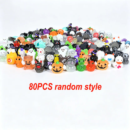 Mini Ghost Skull Devil Witch Resin Decorative Ornaments, Halloween Decoration, Cute Spooky Garden Figurines, Perfect Party Gifts #GLOBAL PICKS