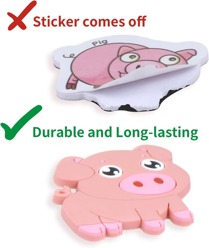 SUPINEEDO Refrigerator Magnets for Kids, Fridge Magnet for Toddlers 1-3