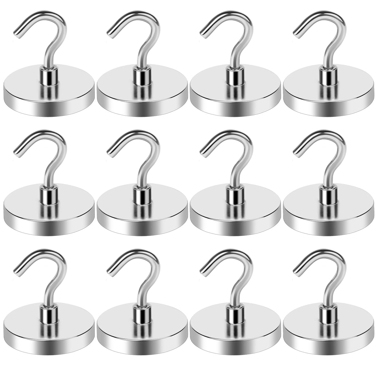 LOVIMAG Magnetic Hooks for Cruise Essentials 2026 Cabins Door 12 Pack-30LBS