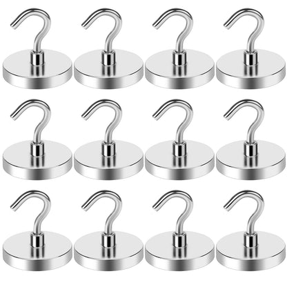 LOVIMAG Magnetic Hooks for Cruise Essentials 2026 Cabins Door 12 Pack-30LBS