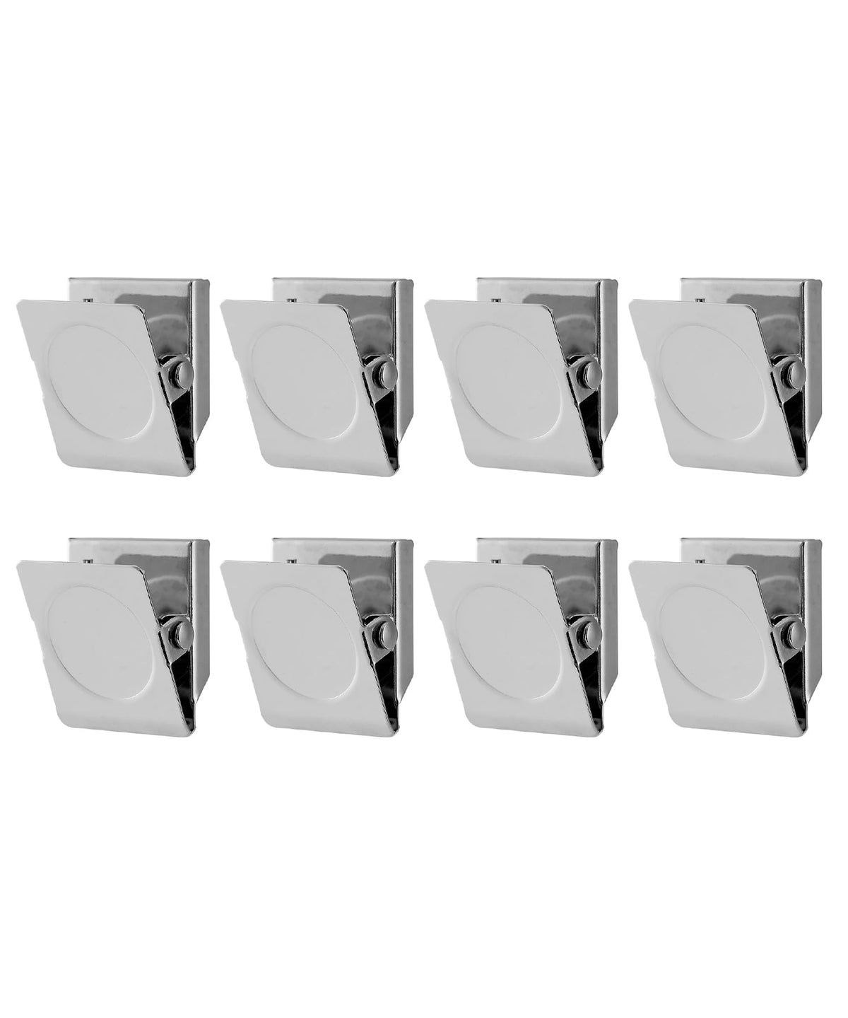 Mr. Pen- Magnetic Clips, 8 pcs, Assorted Color, 1.2”, Metal Clips