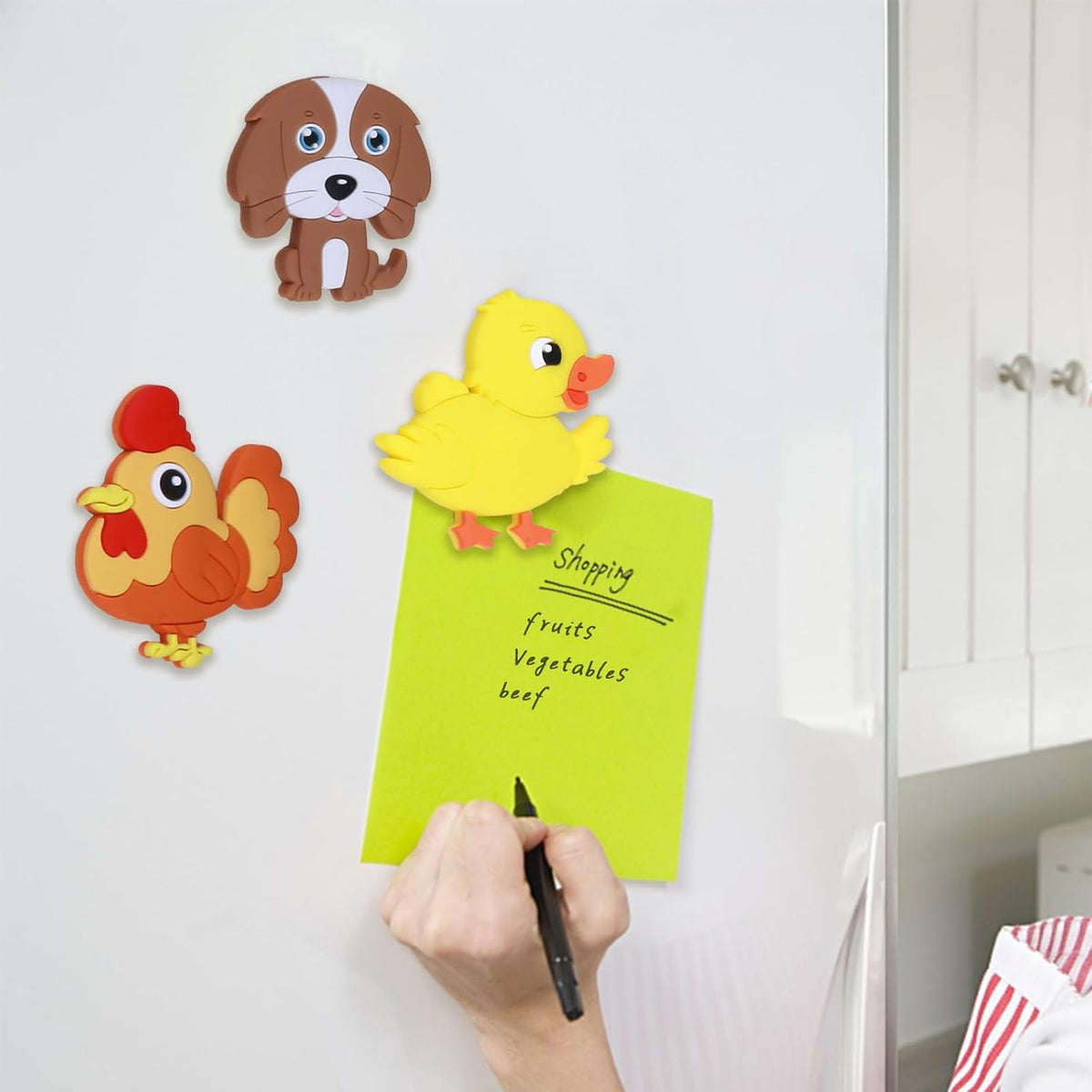 SUPINEEDO Refrigerator Magnets for Kids, Fridge Magnet for Toddlers 1-3