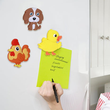SUPINEEDO Refrigerator Magnets for Kids, Fridge Magnet for Toddlers 1-3