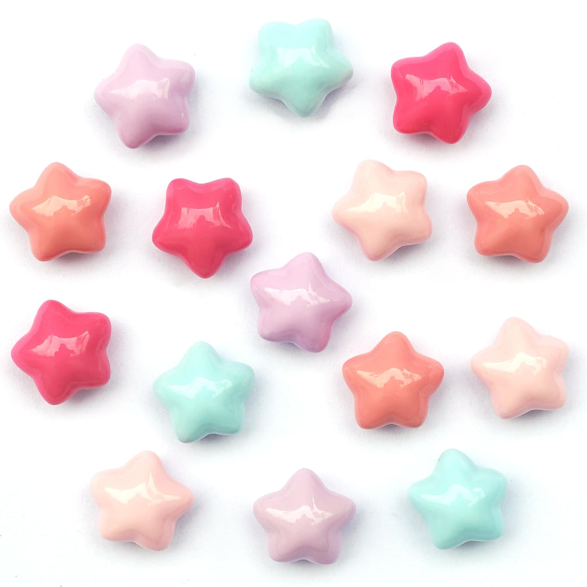 KEYDUACU Cute Fridge Magnets,Colorful Strong Star Magnets Refrigerator