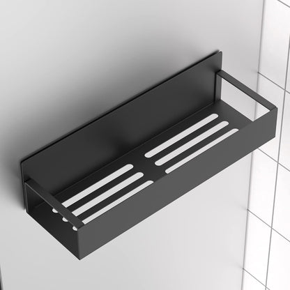HuggieGems Metal Magnetic Spice Rack for Refrigerator Black, 4 Pack