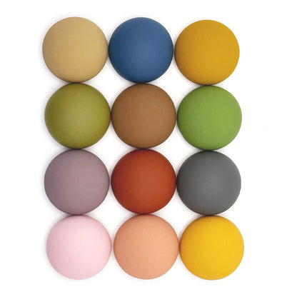 12PCS Strong Colorful Decorative Cute Matte Fridge Magnets