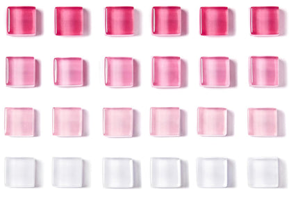 Zreal Fridge Magnets, Cute 24 Pack Colorful Glass Refrigerator Magnets