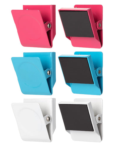 Mr. Pen- Magnetic Clips, 8 pcs, Assorted Color, 1.2”, Metal Clips