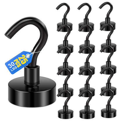LOVIMAG Magnetic Hooks for Cruise Essentials 2026 Cabins Door 12 Pack-30LBS