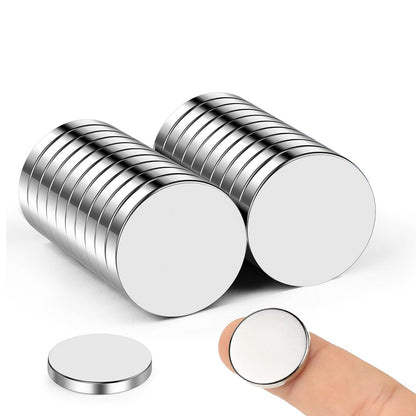 50 Pcs Neodymium Magnets, 10x3mm Tiny Round Disc Refrigerator Magnets