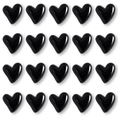22Pcs Fridge Magnets,Cute Love Heart Decorative Magnets, Refrigerator Magnets for Whiteboard Cabinet Locker,Strong Holding Power,Gold