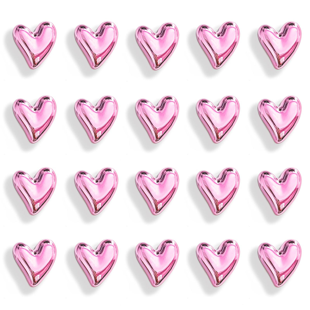 12PCS Refrigerator Magnets Gold Magnets for Fridge 0.83in Small
