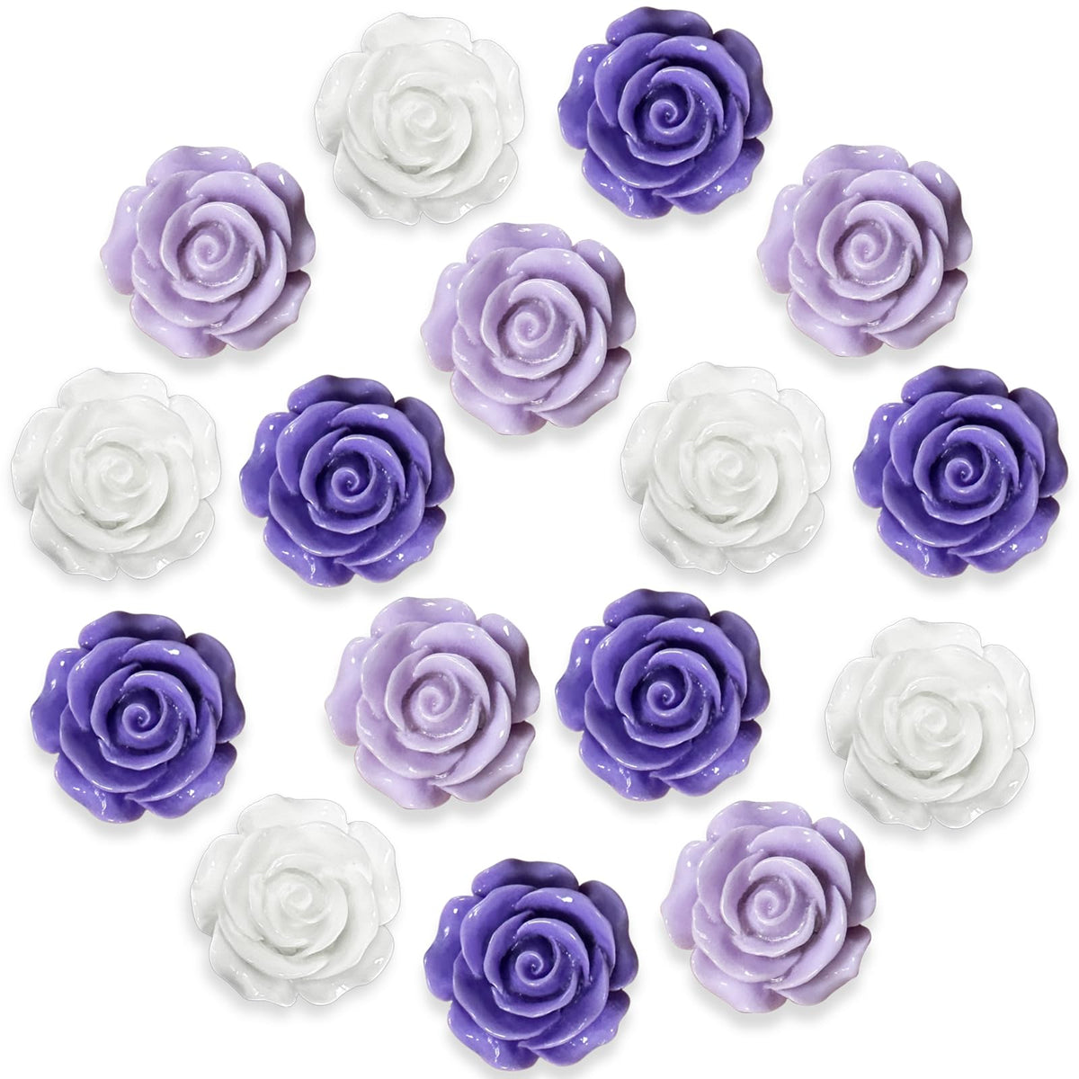 18 pcs - Cute Flower Magnet, Girl Pink Magnet for Fridge and Locker, Whiteboard, and Decoration（18 pcs - Flower-Pink