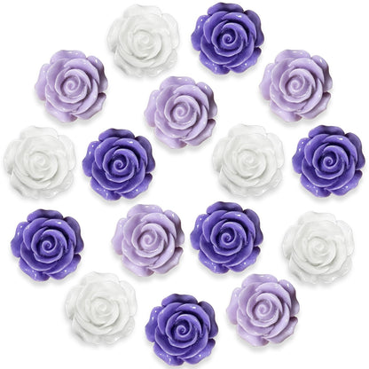 18 pcs - Cute Flower Magnet, Girl Pink Magnet for Fridge and Locker, Whiteboard, and Decoration（18 pcs - Flower-Pink
