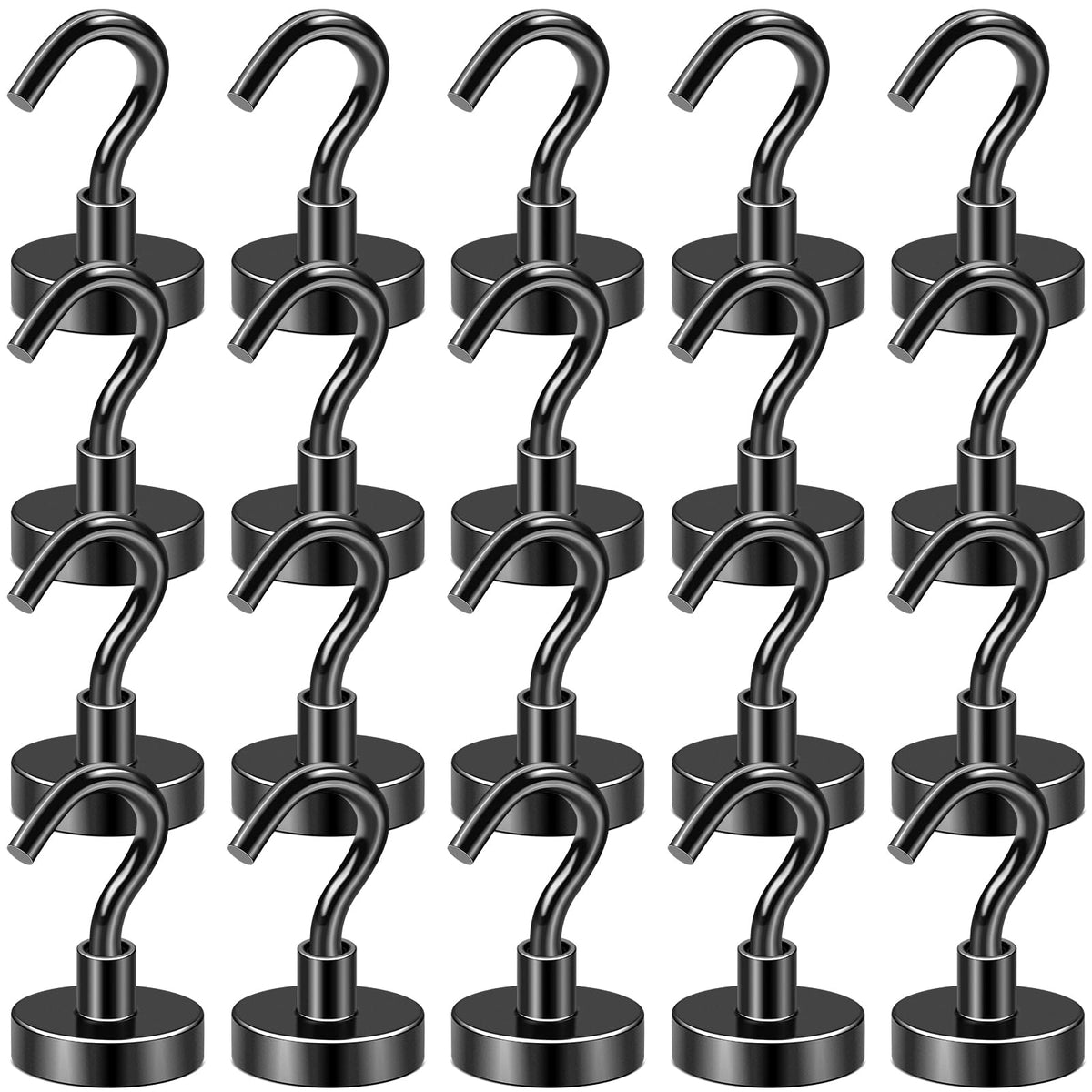 DIYMAG Magnetic Hooks 20pcs 30lbs+ Cruise Essentials 2026 Magnet Hook