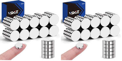 50 Pcs Neodymium Magnets, 10x3mm Tiny Round Disc Refrigerator Magnets