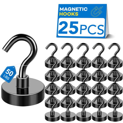 LOVIMAG Magnetic Hooks for Cruise Essentials 2026 Cabins Door 12 Pack-30LBS