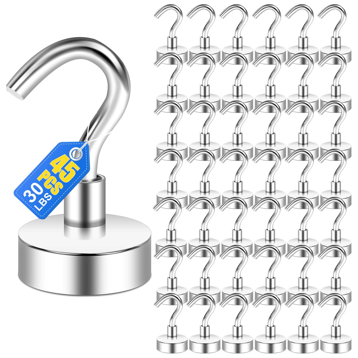 LOVIMAG Magnetic Hooks for Cruise Essentials 2026 Cabins Door 12 Pack-30LBS