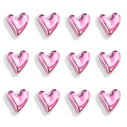 12PCS Refrigerator Magnets Gold Magnets for Fridge 0.83in Small