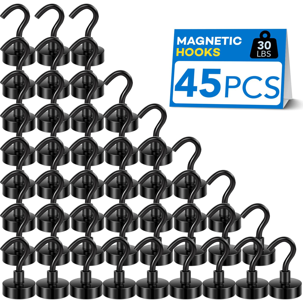 LOVIMAG Magnetic Hooks for Cruise Essentials 2026 Cabins Door 12 Pack-30LBS