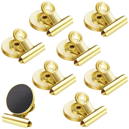 8Pack Fridge Magnets Refrigerator Magnetic Clips for Classroom (Colorful)
