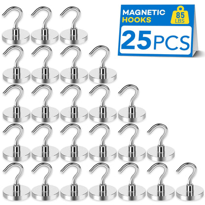 LOVIMAG Magnetic Hooks for Cruise Essentials 2026 Cabins Door 12 Pack-30LBS