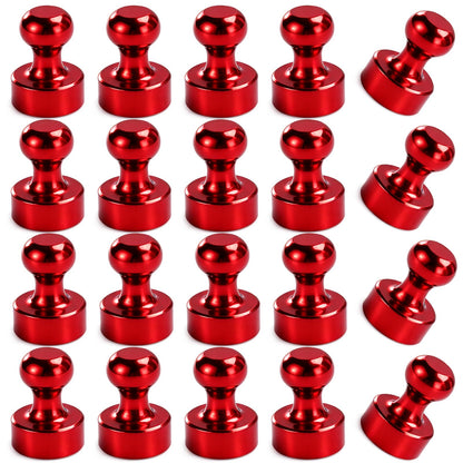 LOVIMAG Fridge Magnets 12 Pack Magnet Refrigerator Locker Whiteboard Silver