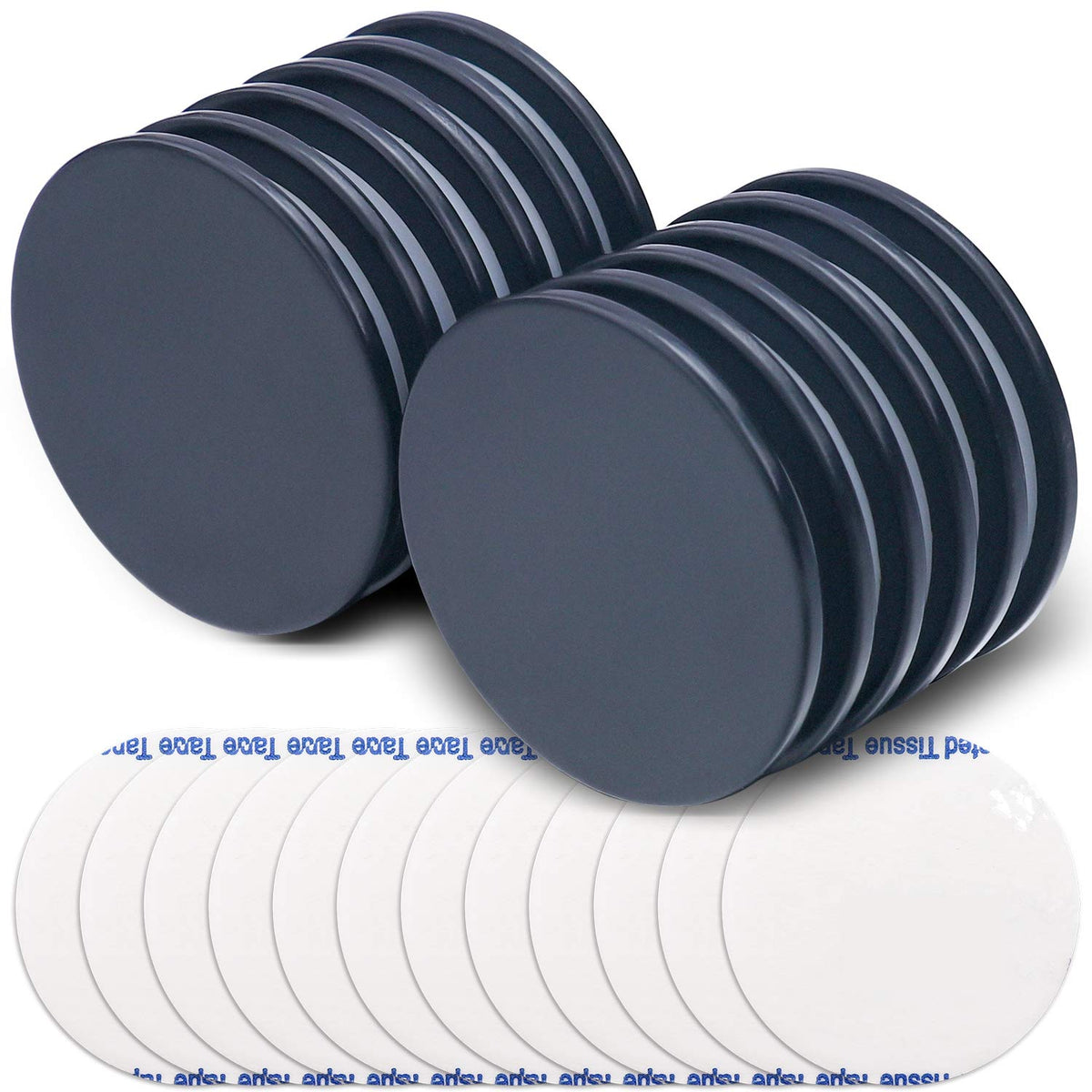 LOVIMAG Strong Magnets Neodymium Magnet 12 Pack Rare Earth 1.26x1/8 inches