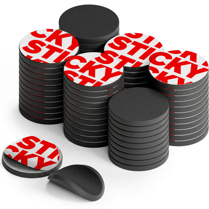 Sticky Flexible Adhesive Magnets for Crafts, 0.8"x0.08" (20x2mm), 120 pcs