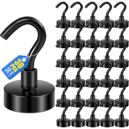 LOVIMAG Magnetic Hooks for Cruise Essentials 2026 Cabins Door 12 Pack-30LBS