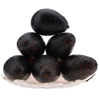 6pcs Fake Gold Pear Decoration,Realistic Artificial Gold Fruit