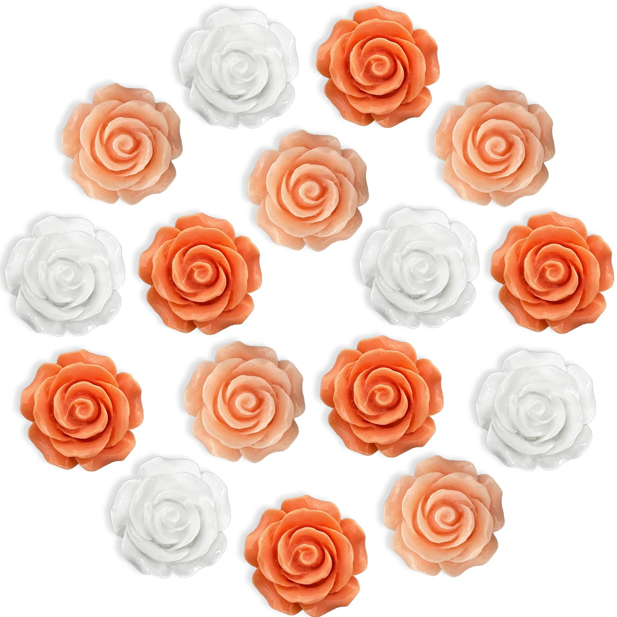 18 pcs - Cute Flower Magnet, Girl Pink Magnet for Fridge and Locker, Whiteboard, and Decoration（18 pcs - Flower-Pink
