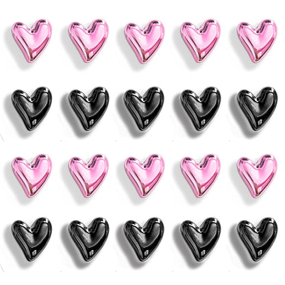 12PCS Refrigerator Magnets Gold Magnets for Fridge 0.83in Small