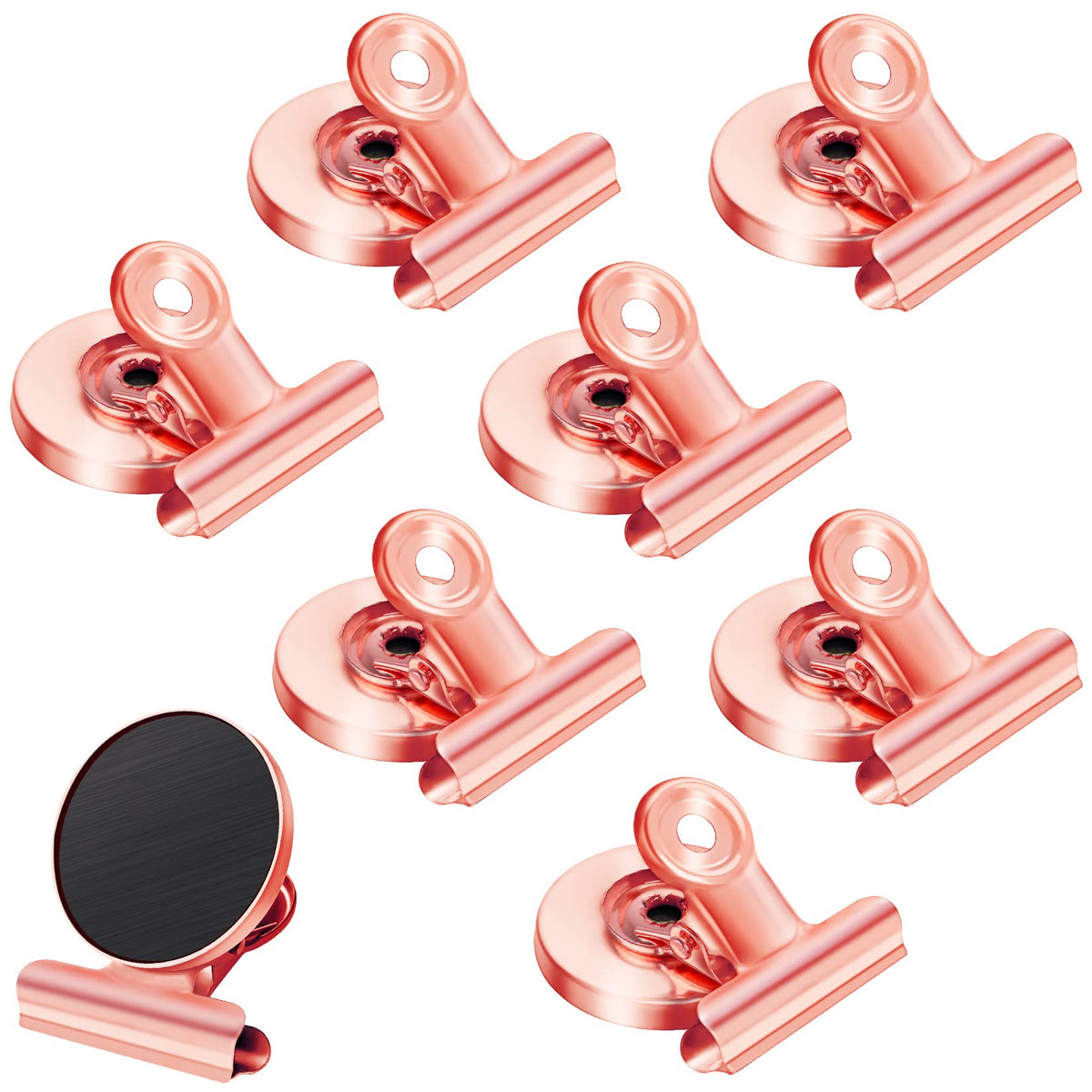 8Pack Fridge Magnets Refrigerator Magnetic Clips for Classroom (Colorful)