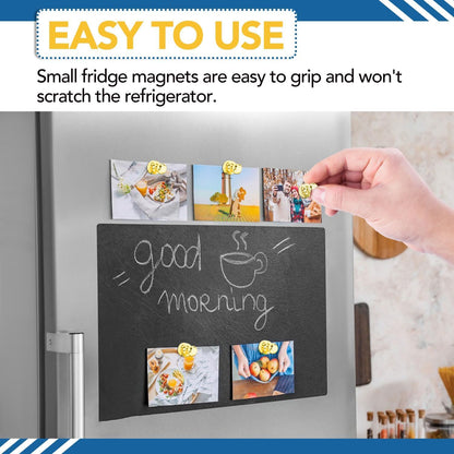 LOVIMAG Fridge Magnets 20 Pack Magnet Refrigerator Locker Whiteboard Gold