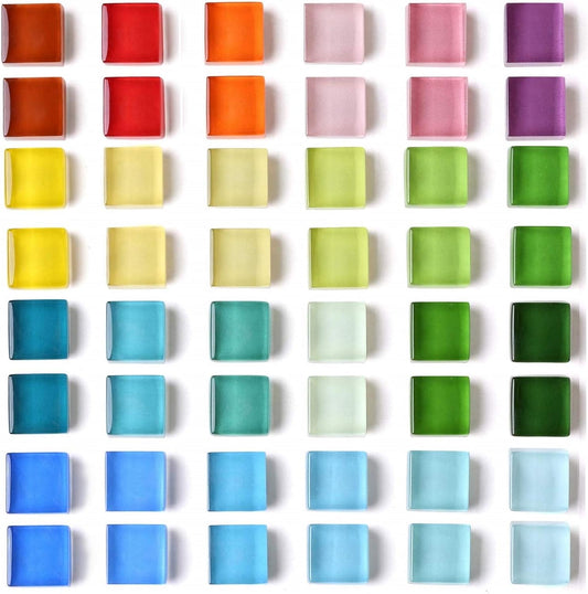 Mymazn 48 Refrigerator Magnets Cute Fridge Magnets for Whiteboard, Locker | Colorful Magnets Glass Decorative Magnets for Office Kitchen (24 x 2)