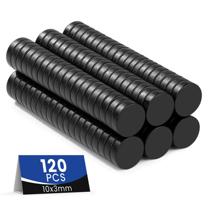 50 Pcs Neodymium Magnets, 10x3mm Tiny Round Disc Refrigerator Magnets