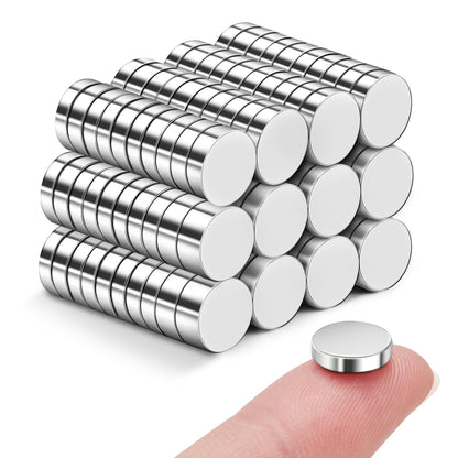 SMARTAKE 45 Pcs Refrigerator Magnets, 10x2.6mm Small Fridge Magnets, Gold