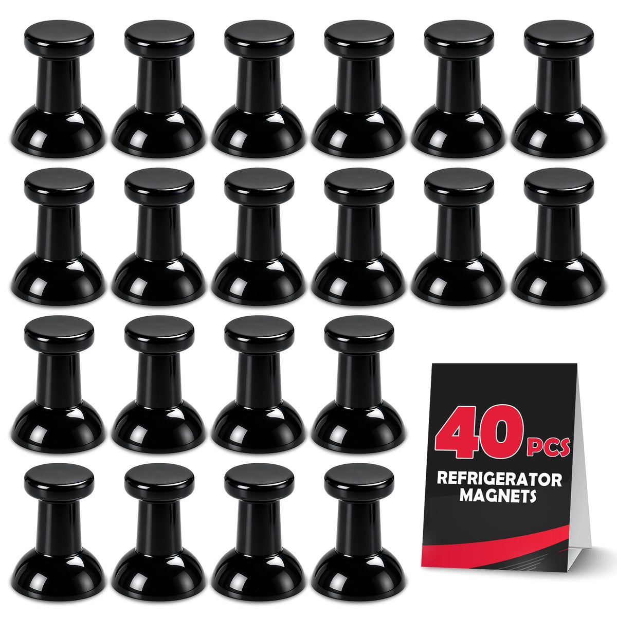 LOVIMAG Fridge Magnets 20Pcs Refrigerator Whiteboard Small Strong Magnet