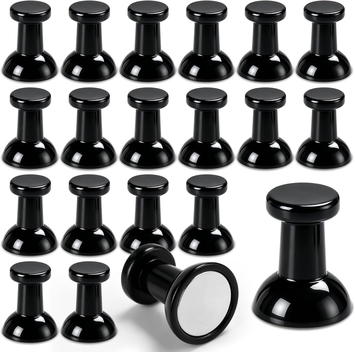 LOVIMAG Fridge Magnets 20Pcs Refrigerator Whiteboard Small Strong Magnet