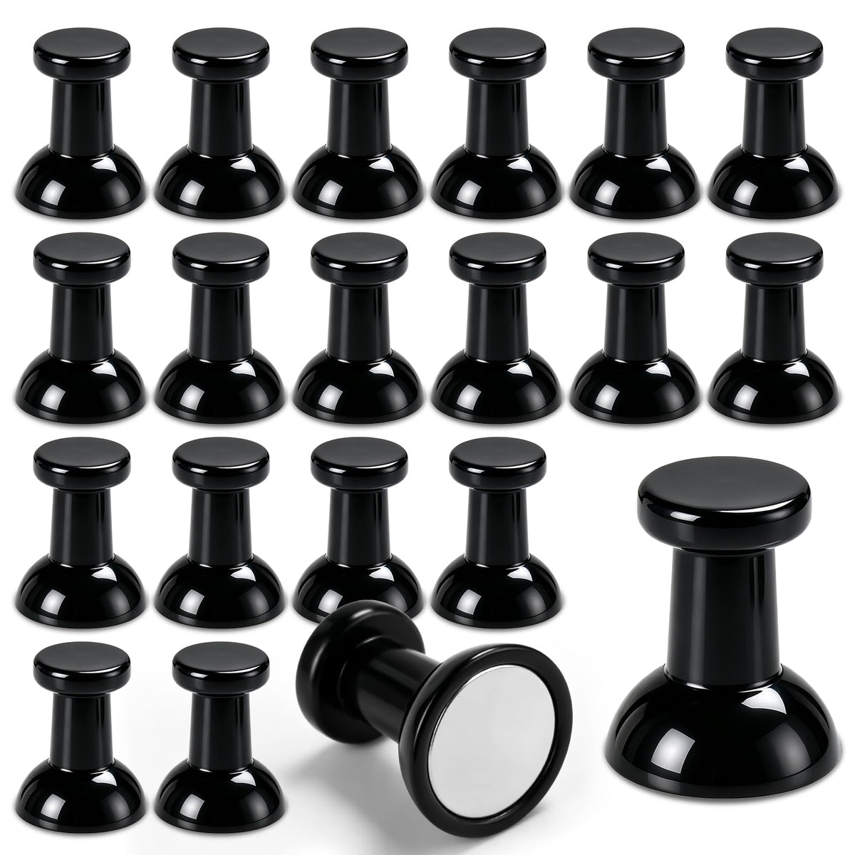 LOVIMAG Fridge Magnets 20Pcs Refrigerator Whiteboard Small Strong Magnet